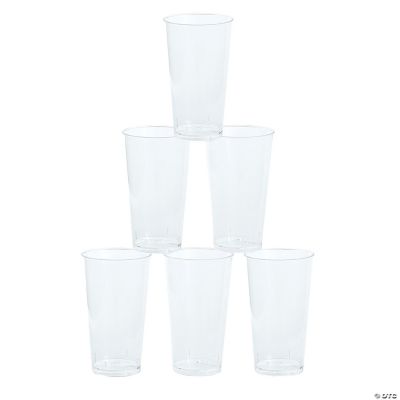 True Slam Tall Glass Shot Glasses, Prinked Half Oz. Measurements For  Cocktails, Bar Accessory Cups, Party Shot Cups, 4oz : Target