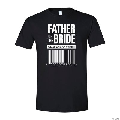 Father of the Bride Adult s T Shirt Oriental Trading