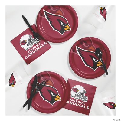 56ct NFL Arizona Cardinals Tailgating Kit for 8 Guests Red