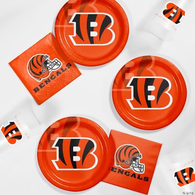 NFL Cincinnati Bengals Tailgating Kit for 8 guests Oriental Trading