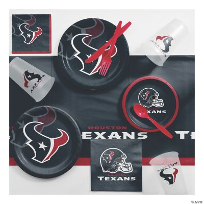 Nfl Houston Texans Game Day Party Supplies Kit | Oriental Trading