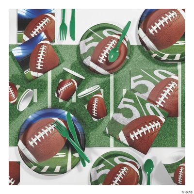 Football Party Supplies Kit for 8 | Oriental Trading
