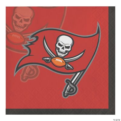 Nfl Tampa Bay Buccaneers Beverage Napkins 48 Count