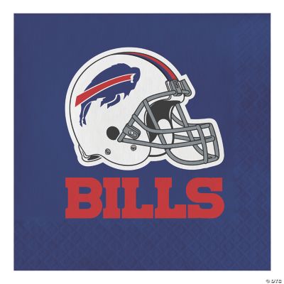 Nfl Buffalo Bills Paper Straws - 72 Pc.