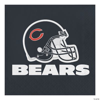 Half-Round Appliquéd Nylon NFL Team Bunting - Chicago Bears