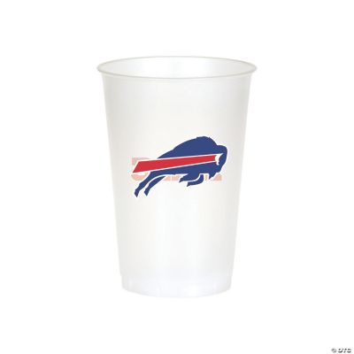 Buffalo Bills Paper Straws, 72 Count