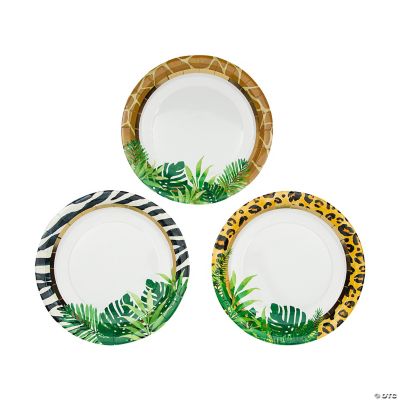Safari Print Dinner Plates 8 Ct.