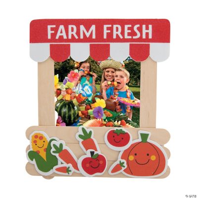 Farmer’s Market Picture Frame Craft Kit Makes 12 Discontinued