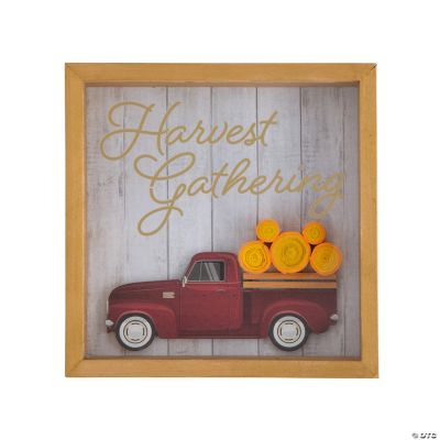 Thanksgiving Shadow Box Craft Kit - Discontinued