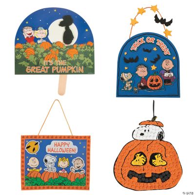 Peanuts Halloween Craft Kit Assortment Makes 48 Discontinued