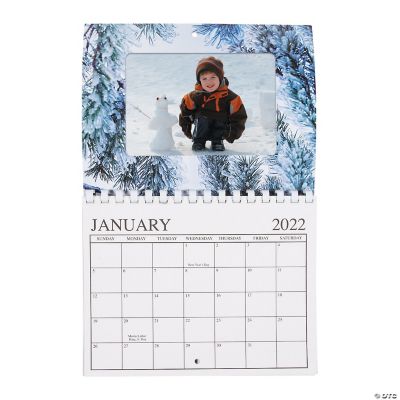 2022 Picture Frame Calendar Oriental Trading