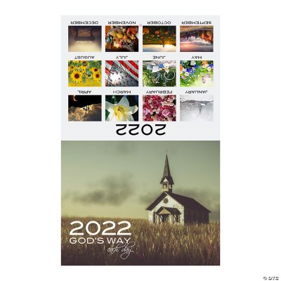 2022 Religious Wall Calendar Discontinued