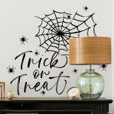 Roommates Halloween Trick Or Treat Glow In The Dark Peel And Stick Wall