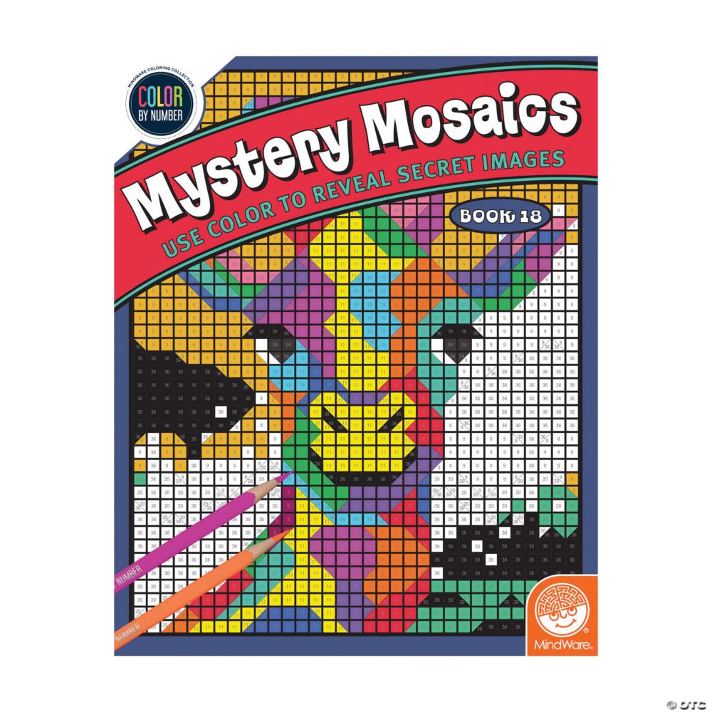 Mystery Mosaics Book 18 From MindWare