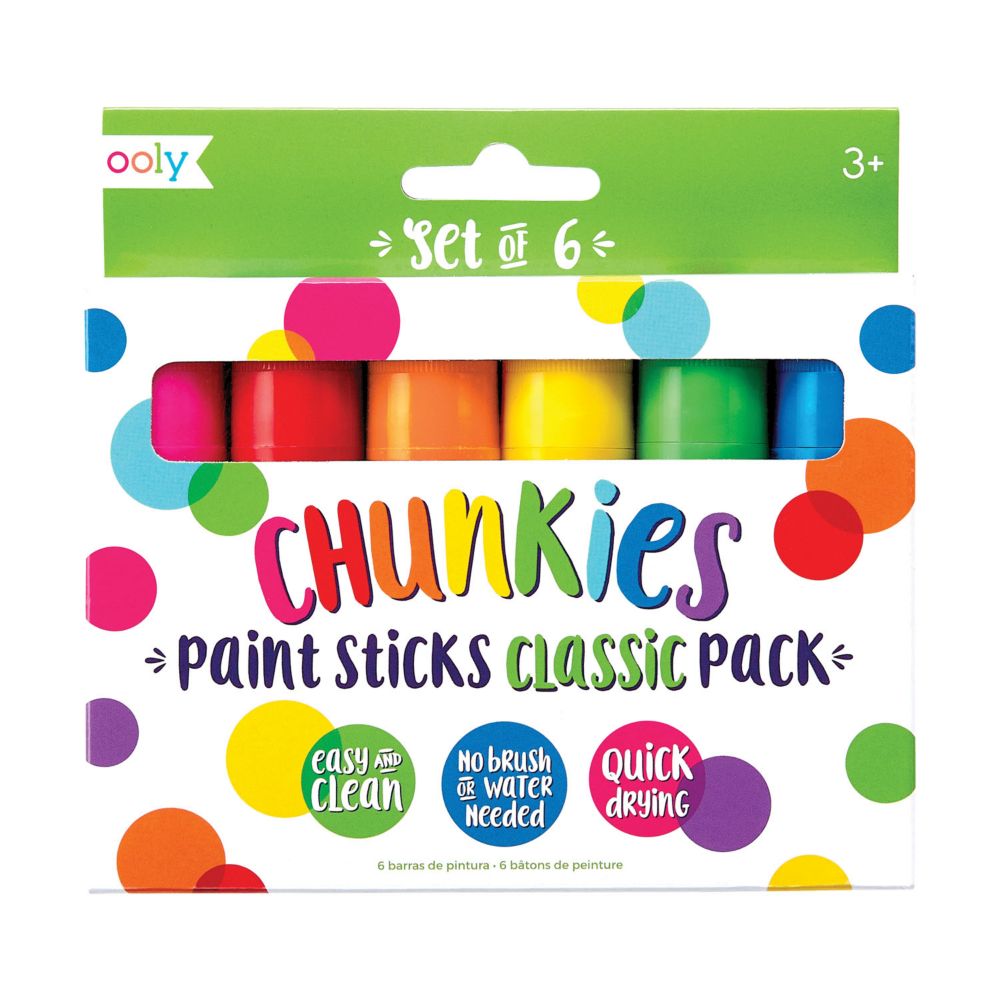 Chunkies Paint Sticks Set of 6 From MindWare