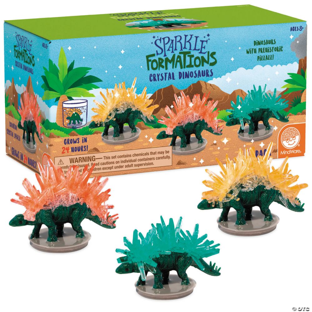 Sparkle Formations: Grow Crystal Dinosaurs From MindWare