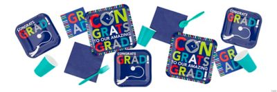 Bright Grad Party Supplies