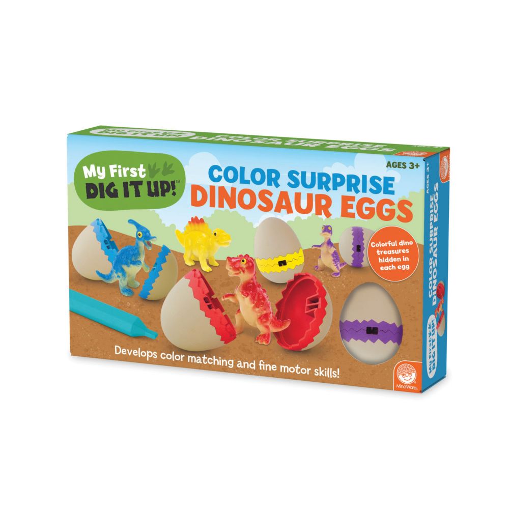 My First Dig It Up! Color Surprise Dinosaur Eggs From MindWare