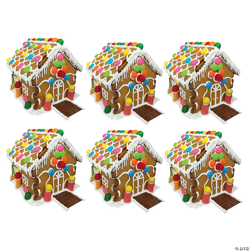 Bulk Tootsie Roll® Gingerbread House Kits - 6 Pc. | Oriental Trading