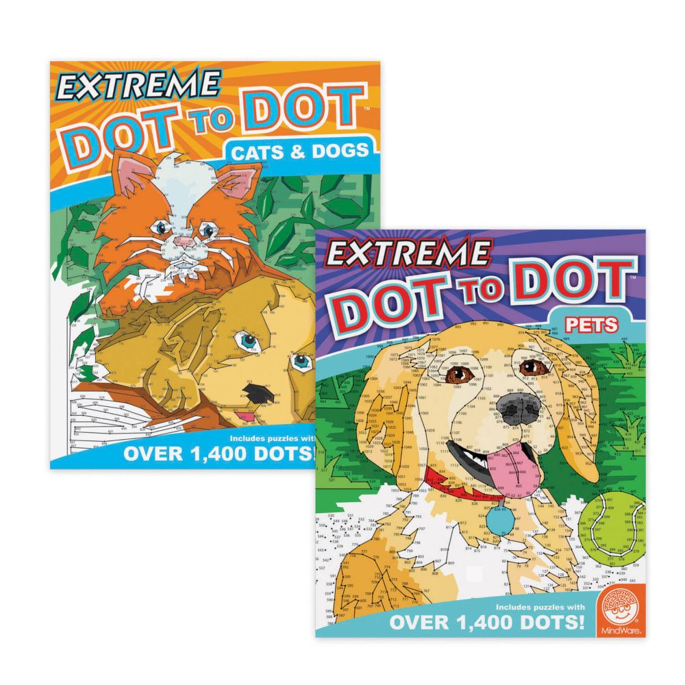 Dot to Dot Pets: Set of 2 From MindWare
