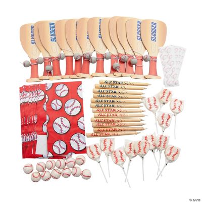 Baseball Party PreFilled Favor Bags for 12 Oriental Trading