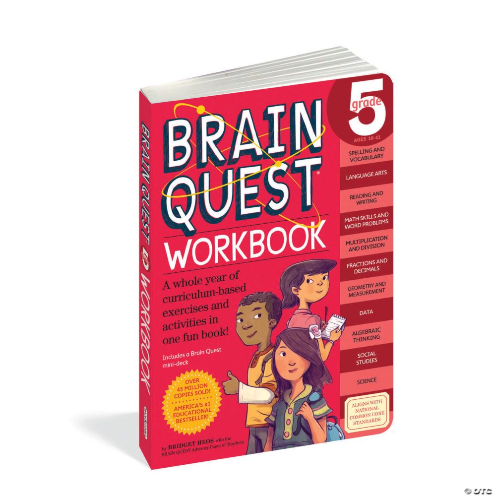 Brain Quest Workbook: Grade 5 From MindWare
