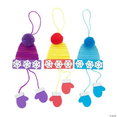 Winter Yarn Hat Craft Kit Makes 12 Discontinued