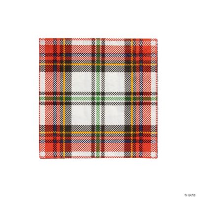Tartan Plaid Paper Luncheon Napkins 16 Pc. Oriental Trading