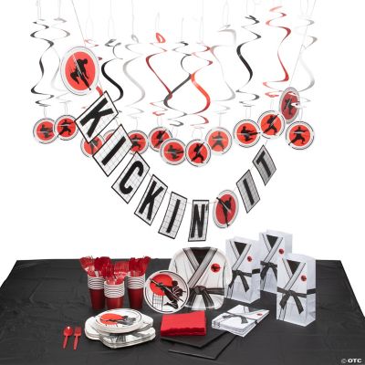 Karate Party Supply Kit for 24 Guests Oriental Trading