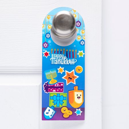 Doorknob Hanger Sticker Scenes