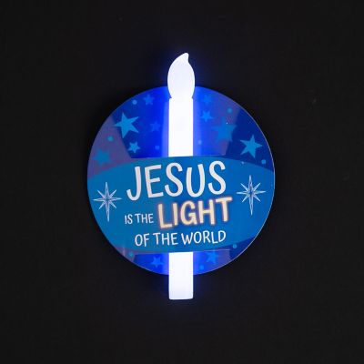 Christmas Jesus Is the Light Glow Stick set