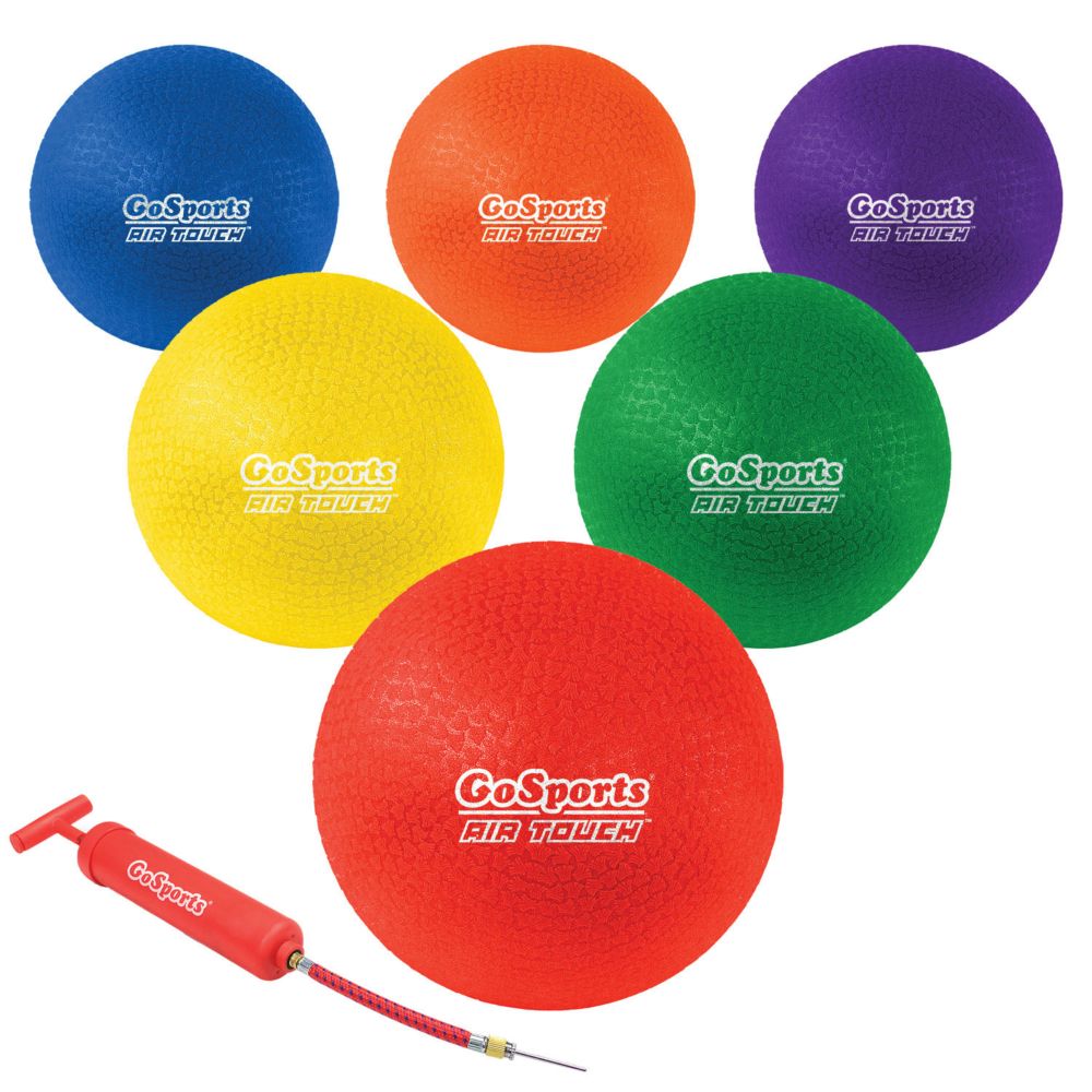 GoSports 8.5" Soft Touch Playground Ball - Set of 6 From MindWare
