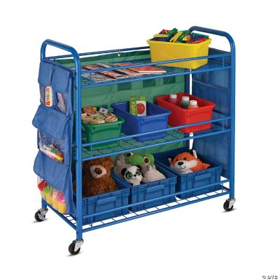 3-Tier Cart Multicolor Organizer Trays