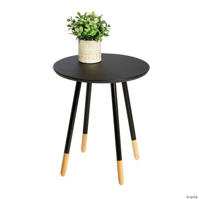 Honey Can Do Round End Table