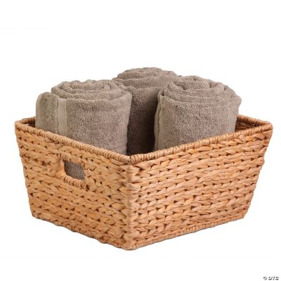 Honey Can Do Natural Basket Large, Square Oriental Trading