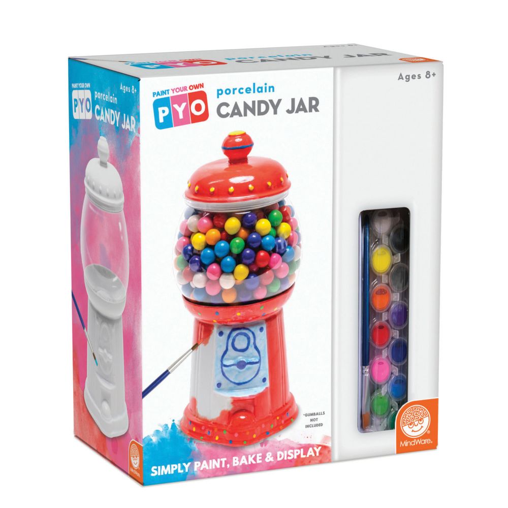 Paint Your Own Candy Jar From MindWare