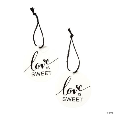 love is sweet gift tags