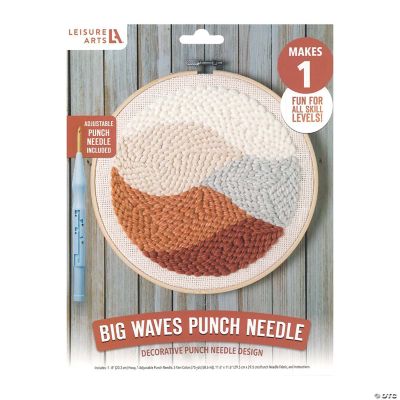 Big Waves Punch Needle Embroidery Kit