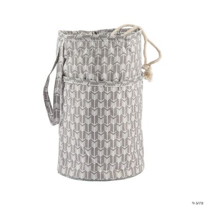 Small Grey Knitting Bag