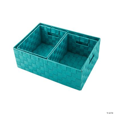 Woven Storage Bins 3 Pc. Oriental Trading