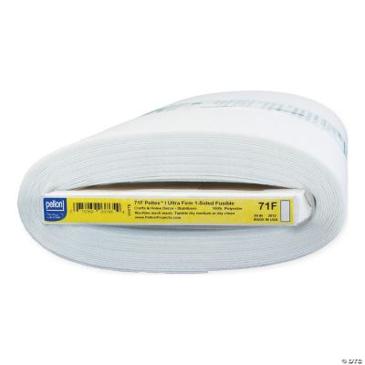 Pellon Peltex 1-Sided Fusible Interfacing - White, 20 x 10yd