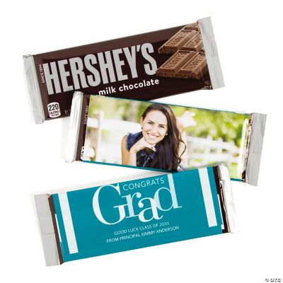Personalized Custom Photo Congrats Grad Candy Bar Sticker Labels - 12 ...