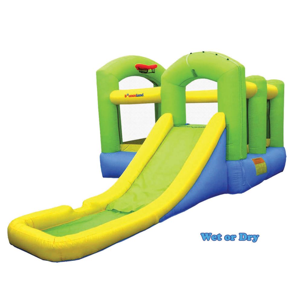 Bounceland Bounce N Splash Island Bounce House Inflatable From MindWare
