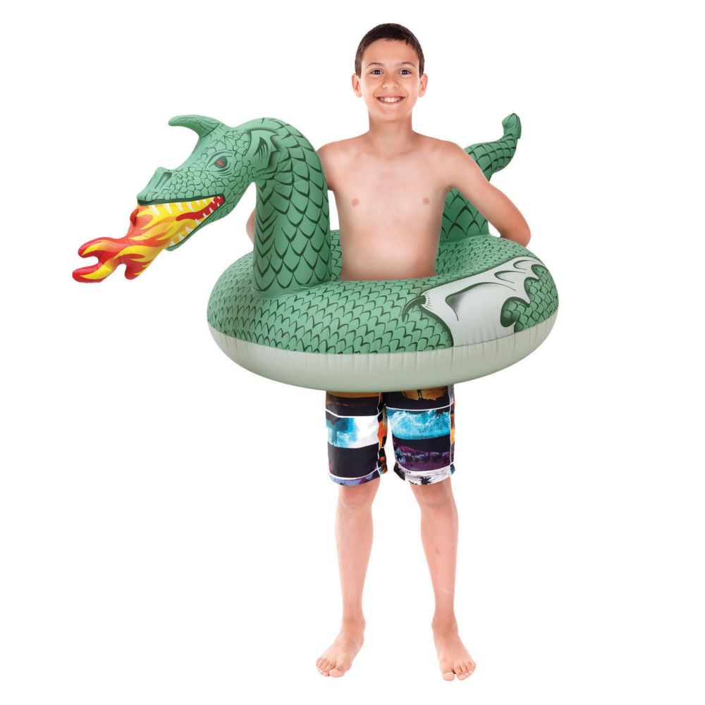 GoFloats Fire Dragon Jr Pool Float Tube From MindWare