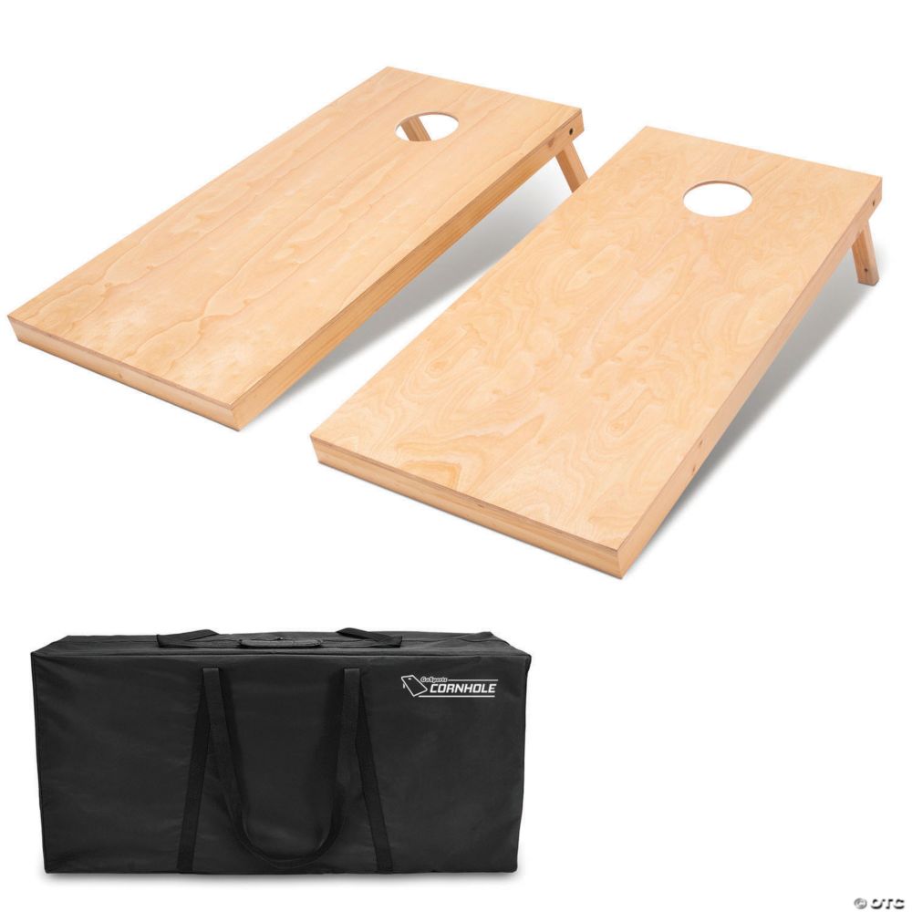 GoSports: 4x2 Regulation Size Wooden Cornhole Boards Set From MindWare