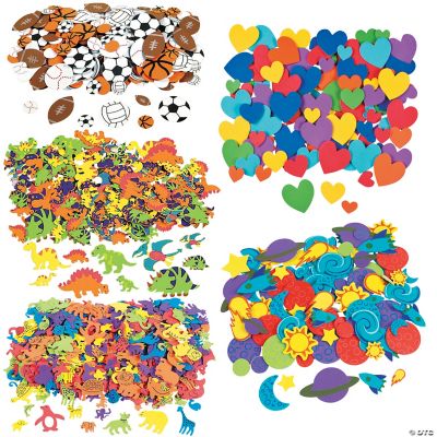Bulk 2532 Pc. SelfAdhesive Foam Shapes Kit