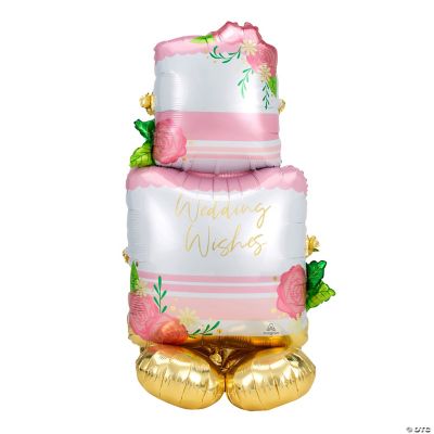 Wedding Cake 52 Mylar Balloon