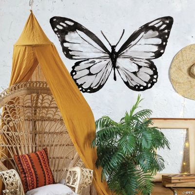 RoomMates Watercolor Butterfly Peel and Stick Giant Wall Decals