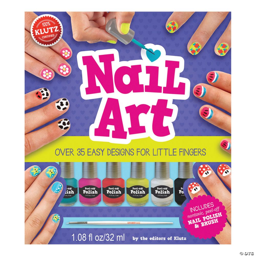 Nail Art Book Kit From MindWare