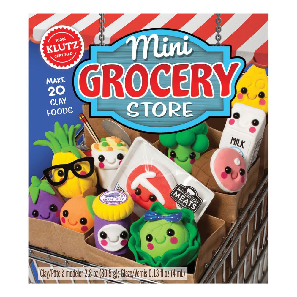 Klutz Mini Grocery Store Clay Craft Kit From MindWare